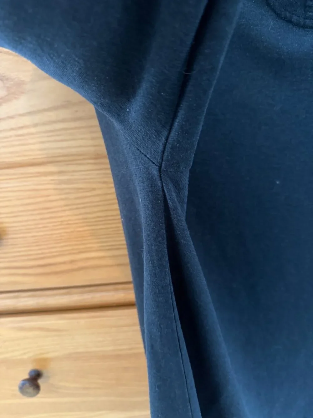 Prana Cozy Up Long Sleeve Crew Charcoal Black Small GUC - Picture 4 of 11